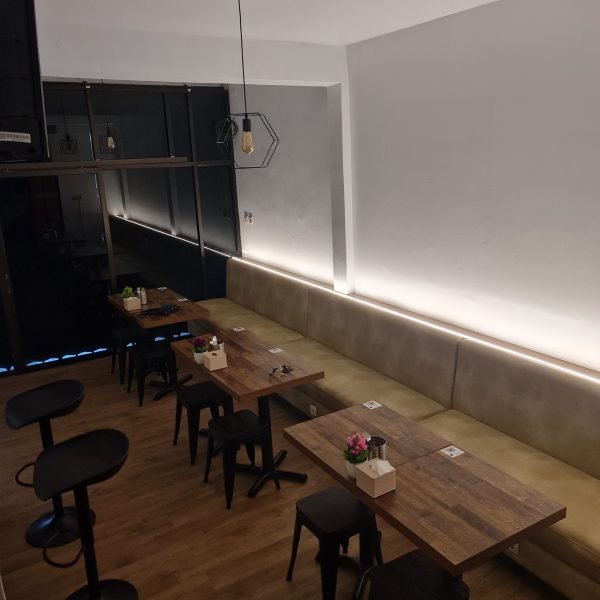 Sofa Cafe Resto Minimalis Permeter - Gambar 2